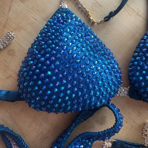 3 PIECE! BIKINI COMPETITION SUIT OCB IFBB NPC - Picture 4 of 8